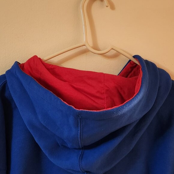Kansas Jayhawks Hoodie Sweatshirt XL J. America Sewn Stitched Embroidered Logo - Picture 6 of 8